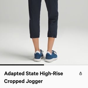 Lululemon Adapted state cropped jogger